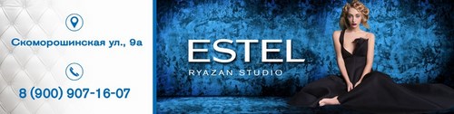 Логотип компании ESTEL Ryazan Studio, студия обучения
